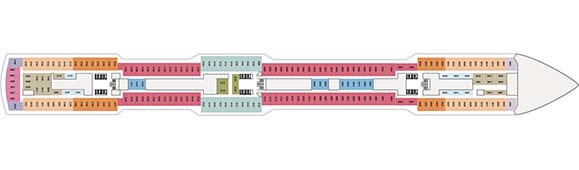 MS Nieuw Statendam Deckplan 5