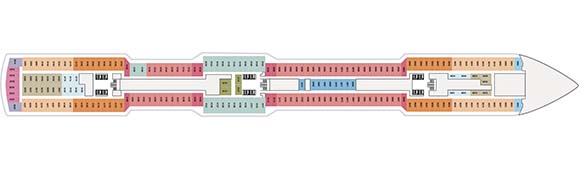 MS Nieuw Statendam Deckplan 6