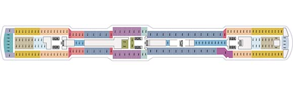 MS Nieuw Statendam Deckplan 7