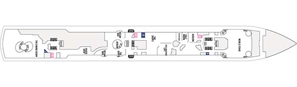 MS Noordam Deckplan 3