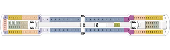 MS Noordam Deckplan 7