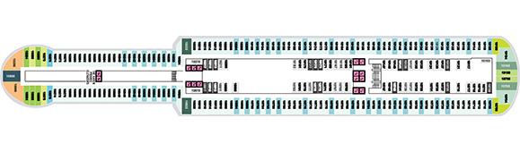 Norwegian Aqua Deckplan 10