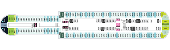 Norwegian Aqua Deckplan 11