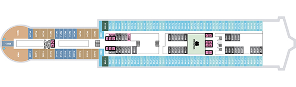 Norwegian Aqua Deckplan 14