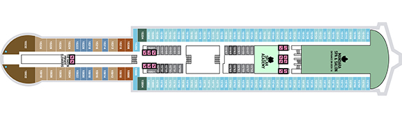 Norwegian Aqua Deckplan 15