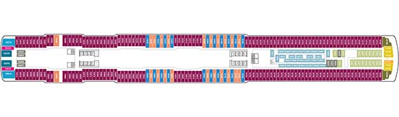 Norwegian Bliss Deckplan 10