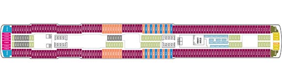 Norwegian Bliss Deckplan 11