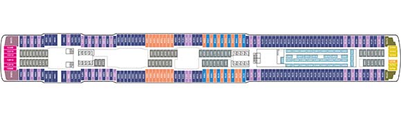 Norwegian Bliss Deckplan 12