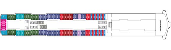 Norwegian Bliss Deckplan 15