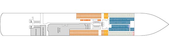 Norwegian Bliss Deckplan 5