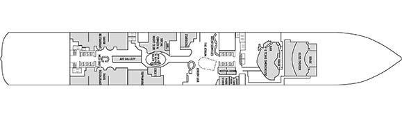 Norwegian Bliss Deckplan 6