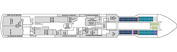 Norwegian Bliss Deckplan 8