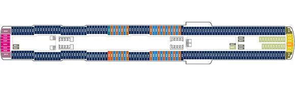 Norwegian Bliss Deckplan 9