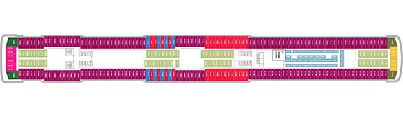 Norwegian Breakaway Deckplan 11