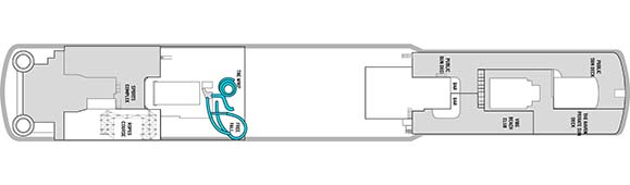 Norwegian Breakaway Deckplan 17