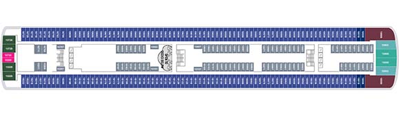 Norwegian Dawn Deckplan 10