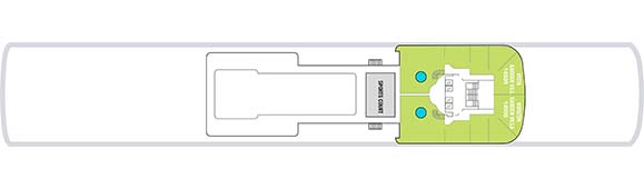 Norwegian Dawn Deckplan 14