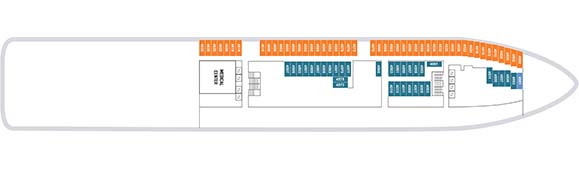 Norwegian Dawn Deckplan 4