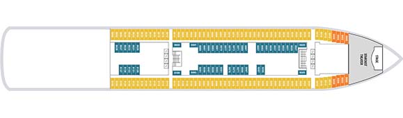 Norwegian Dawn Deckplan 5