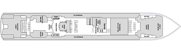 Norwegian Dawn Deckplan 7