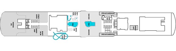 Norwegian Encore Deckplan 16