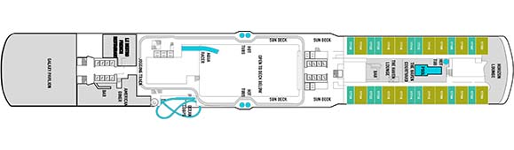 Norwegian Encore Deckplan 17