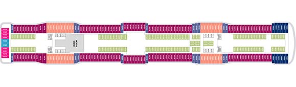 Norwegian Epic Deckplan 10