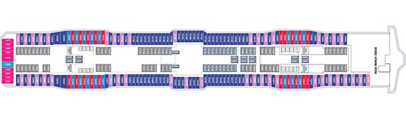 Norwegian Epic Deckplan 13