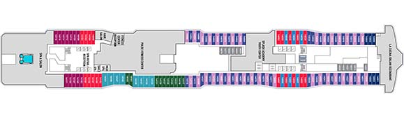 Norwegian Epic Deckplan 14