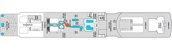 Norwegian Epic Deckplan 15