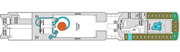 Norwegian Epic Deckplan 16