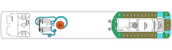 Norwegian Epic Deckplan 17
