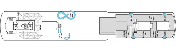 Norwegian Escape Deckplan 19