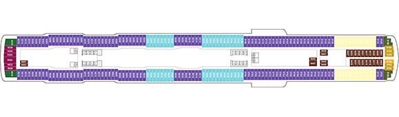 Norwegian Escape Deckplan 9