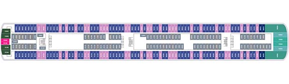 Norwegian Gem Deckplan 10