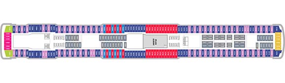 Norwegian Getaway Deckplan 13