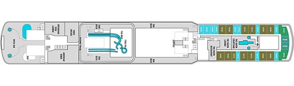 Norwegian Getaway Deckplan 16