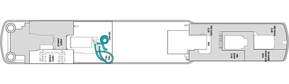 Norwegian Getaway Deckplan 17