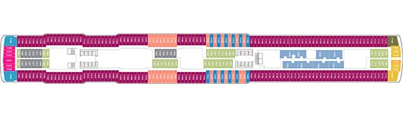 Norwegian Joy Deckplan 11