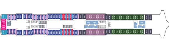 Norwegian Joy Deckplan 14