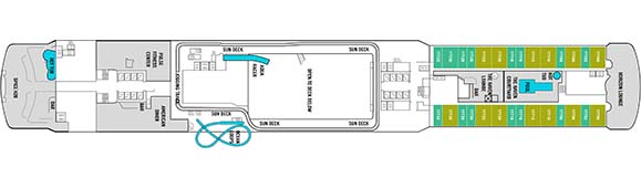 Norwegian Joy Deckplan 17