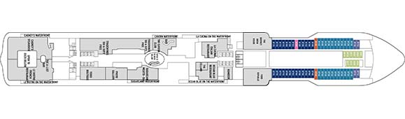 Norwegian Joy Deckplan 8