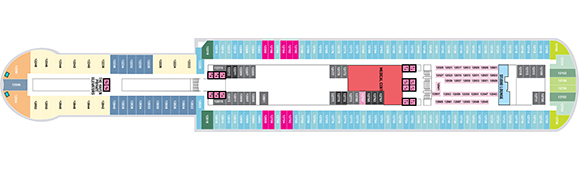 Norwegian Luna Deckplan 12