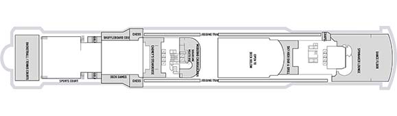 Norwegian Pearl Deckplan 13