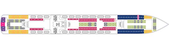 Norwegian Pearl Deckplan 8