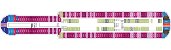 Norwegian Prima Deckplan 11