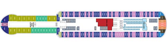 Norwegian Prima Deckplan 12