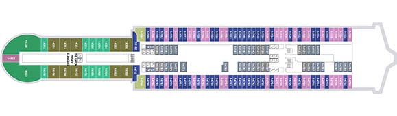 Norwegian Prima Deckplan 14