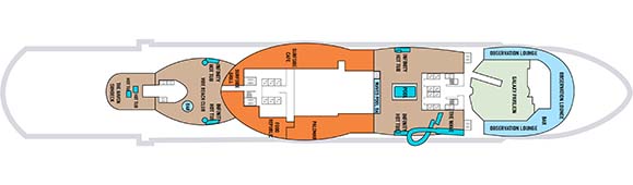 Norwegian Prima Deckplan 17