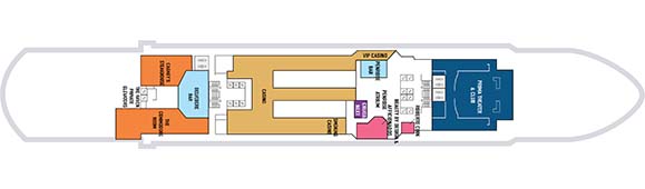 Norwegian Prima Deckplan 6